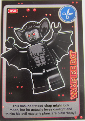 Create the World Trading Card #058 Vampire Bat