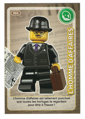 Create the World Trading Card #066 L'Homme D'Affaires (French)