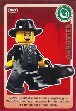 Create the World Trading Card #069 Gangster