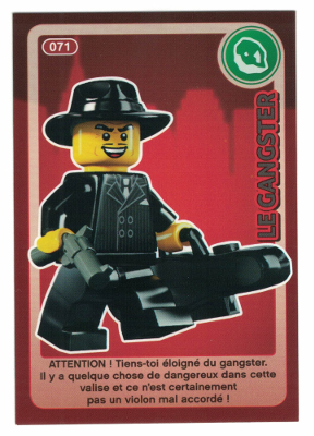 Create the World Trading Card #071 Le Gangster (French)