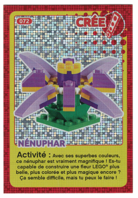 Create the World Trading Card #072 Create: Nénuphar (French)