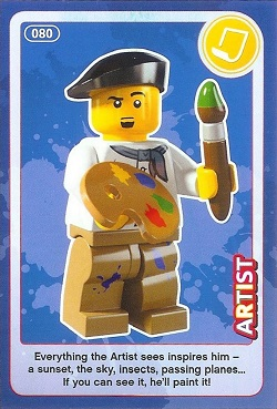 Create the World Trading Card #080 Artist