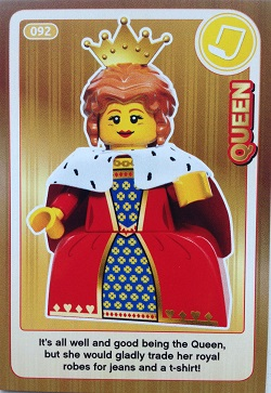 Create the World Trading Card #092 Queen