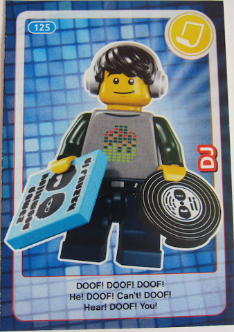 Create the World Trading Card #125 DJ