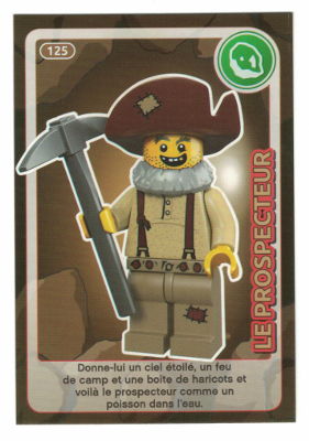 Create the World Trading Card #125 Le Prospecteur (French)