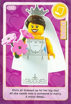 Create the World Trading Card #132 Bride