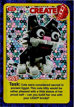 Create the World Incredible Inventions Trading Card #018 Create: Cat