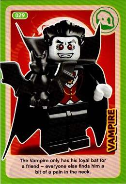 Create the World Incredible Inventions Trading Card #029 Vampire