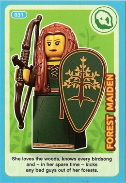 Create the World Incredible Inventions Trading Card #031 Forest Maiden