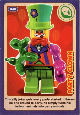 Create the World Incredible Inventions Trading Card #040 Party Clown