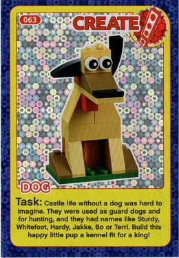 Create the World Incredible Inventions Trading Card #063 Create: Dog