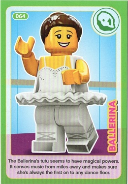 Create the World Incredible Inventions Trading Card #064 Ballerina