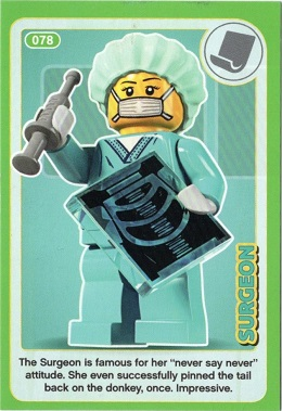 Create the World Incredible Inventions Trading Card #078 Surgeon