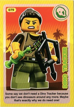 Create the World Incredible Inventions Trading Card #079 Dino Tracker