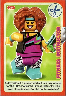 Create the World Incredible Inventions Trading Card #084 Fitness Instructor