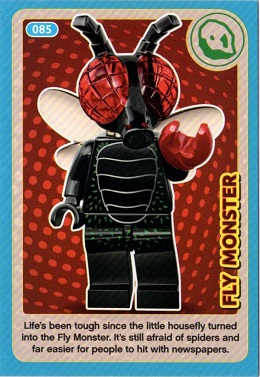 Create the World Incredible Inventions Trading Card #085 Fly Monster
