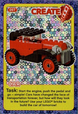 Create the World Incredible Inventions Trading Card #097 Create: Car