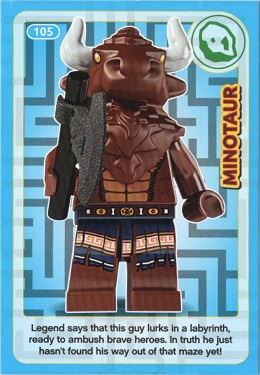 Create the World Incredible Inventions Trading Card #105 Minotaur