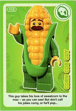Create the World Incredible Inventions Trading Card #112 Corn Cob Guy