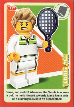 Create the World Incredible Inventions Trading Card #117 Tennis Ace