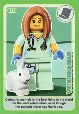 Create the World Incredible Inventions Trading Card #136 Veterinarian