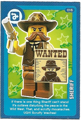 Create the World Living Amazingly Trading Card #016 Sherif