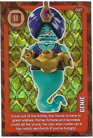 Create the World Living Amazingly Trading Card #037 Genie