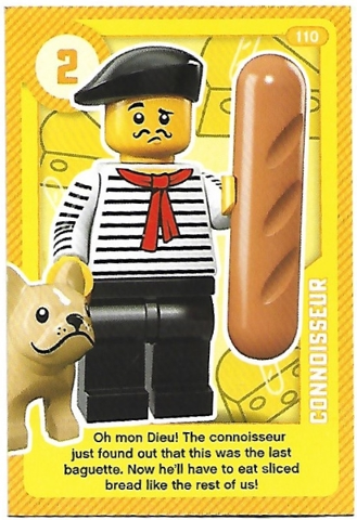 Create the World Living Amazingly Trading Card #110 Connoisseur