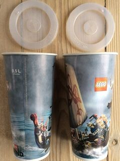 Cup / Mug Vikings Paper Cup with Plastic Lid