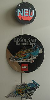 Display Sign Hanging, Classic Space, Set of 3