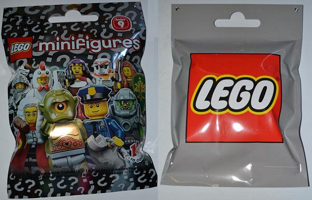 Display Sign Hanging, Collectible Minifigures Series 9 Bag