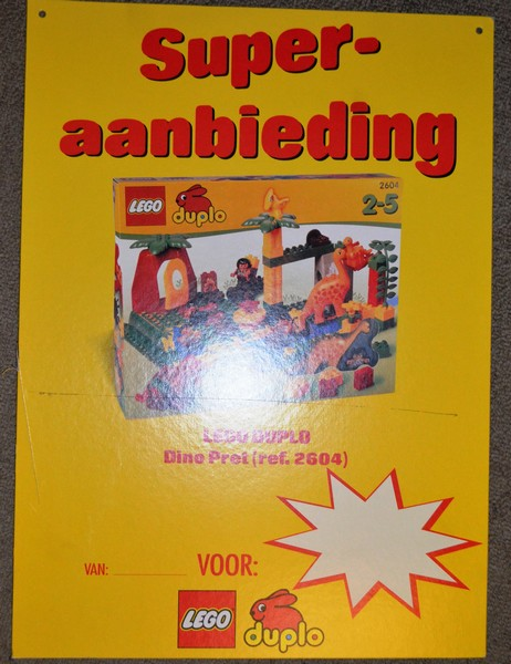 Display Sign Hanging, Superaanbieding Duplo 2604