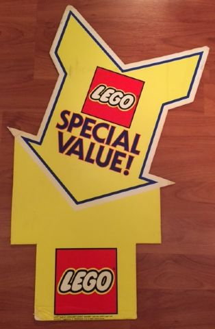 Display Sign, Foam Arrow 'Special Value!'