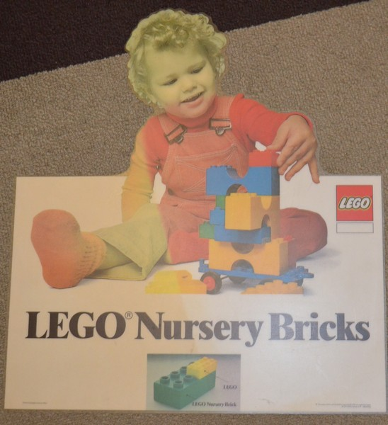 Display Sign Large LEGO Nursery Bricks (98324-Eng.)
