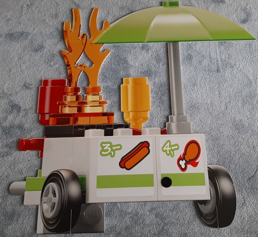 Display Sign City Hot Dog Stand