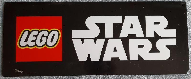 Display Sign Star Wars Logo