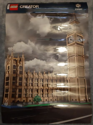Display Sign Creator Big Ben / London Bus, Double-Sided