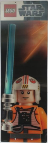 Display Sign Hanging, Star Wars Luke Skywalker Pilot Suit, Double-Sided 3D Lenticular