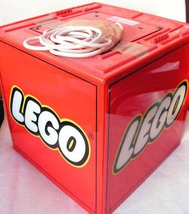 Display Sign Cube, Medium, LEGO Logo, Lighted