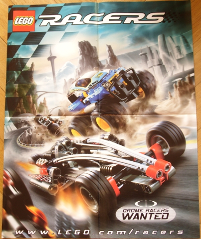 Racers Poster 2002 Drome Racers Wanted