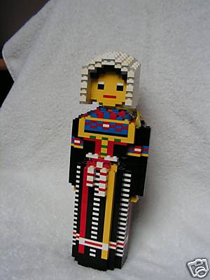 Traditional Dutch Woman (Glued)