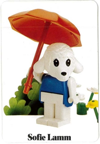 Fabuland Memory Game Card # 5 - Sofie Lamm