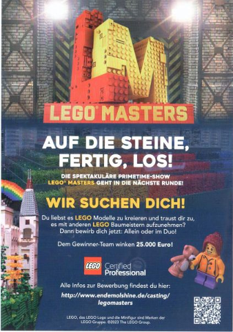 Flyer 2023 LEGO Masters