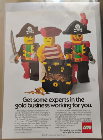 Flyer 1989 Pirates - Get Some Experts in The Gold Business Working For You