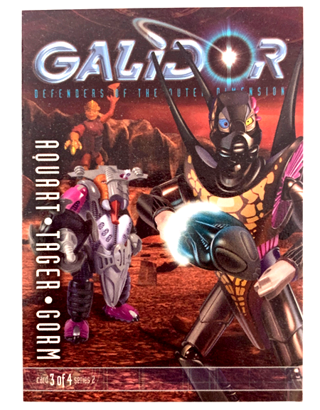 Galidor Trading Card, Series 2 - #3 Aquart - Tager - Gorm
