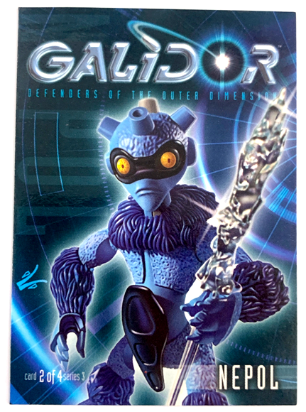 Galidor Trading Card, Series 3 - #2 Nepol