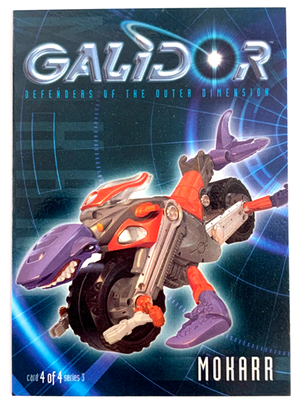 Galidor Trading Card, Series 3 - #4 Mokarr