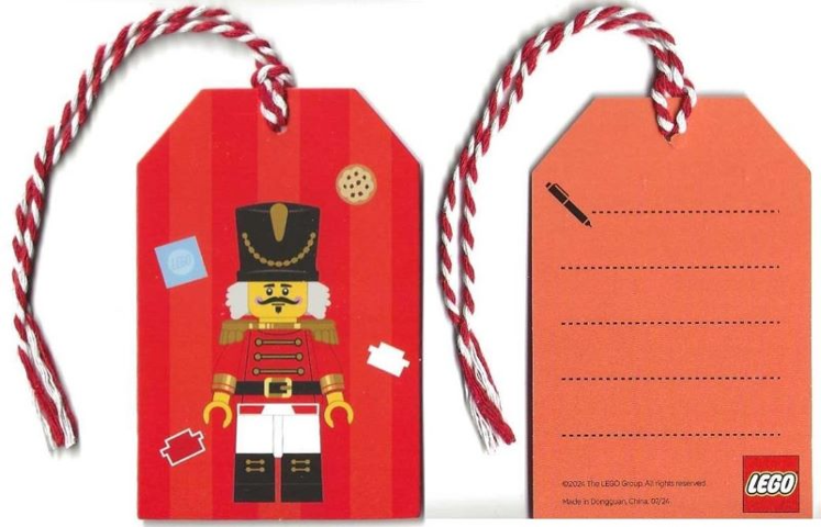 Gift Tag, Christmas - Nutcracker