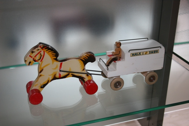 Wooden Horse and Milk Carriage