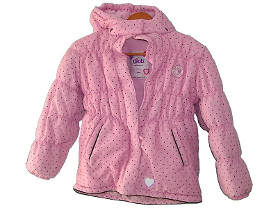 Jacket, Pink with Black Dots, Clikits 'Pink 'n' Pearly'